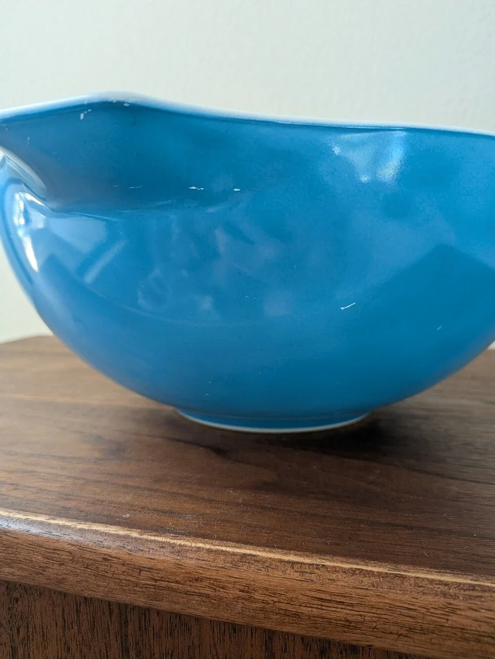 Pyrex Horizon Blue Cinderella Mixing Bowl 444 Qt Large Nesting Bowl